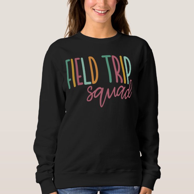 Field Fun Day Squad School Trip Vibes Boys Girls T T Shirt (Framsida)