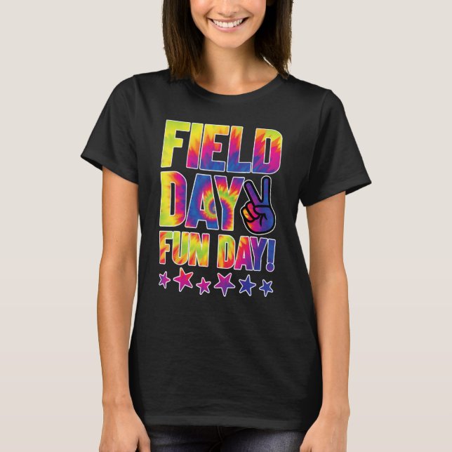 Field Fun Day Squad School Trip Vibes Boys Girls T T Shirt (Framsida)