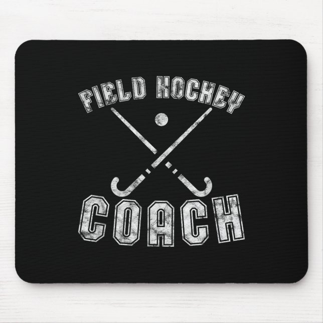 Field Hockey Coach Gifts Distressed Field Hockey C Musmatta (Framsidan)