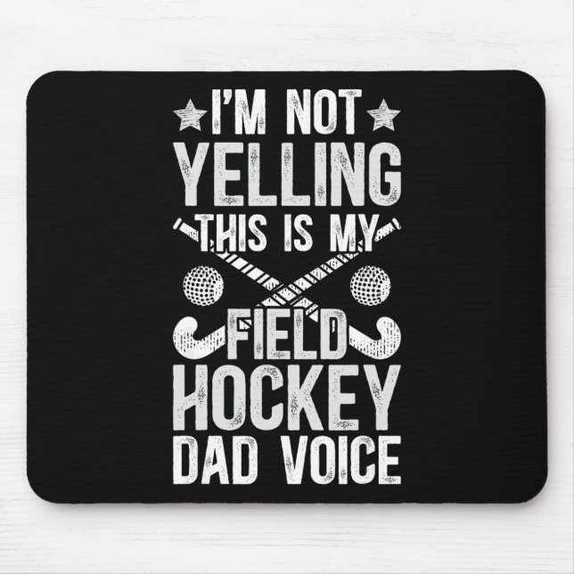 Field Hockey Dad Voice Dad Of A Field Hockey Playe Musmatta (Framsidan)