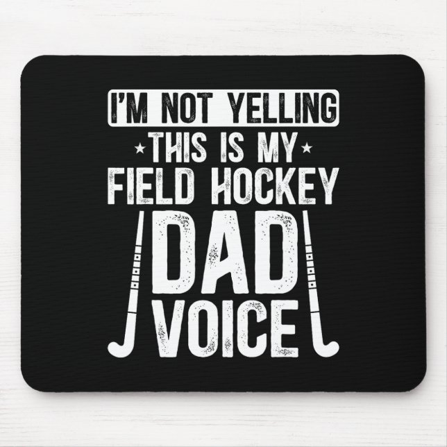 Field Hockey Dad Voice Dad Of A Field Hockey Playe Musmatta (Framsidan)