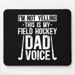 Field Hockey Pappa Röst Pappa till en Field Hockey Musmatta