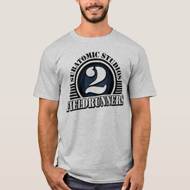 Fieldrunners 2 silverTshirt T-shirt (Framsida)