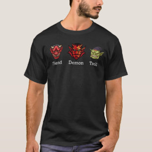 Fiend Demon Troll Subtle Anti Trump T Shirt