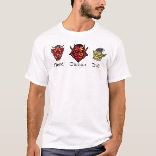 Fiend Demon Troll Subtle Anti Trump T Shirt