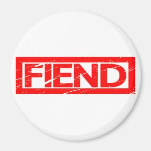 Fiend Frimärke Magnet