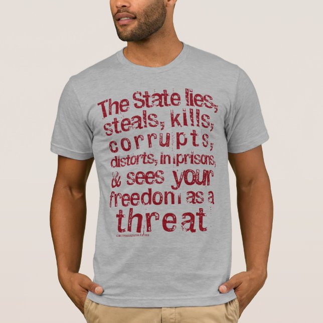 Fiende av den statliga T-tröja T Shirt (Framsida)
