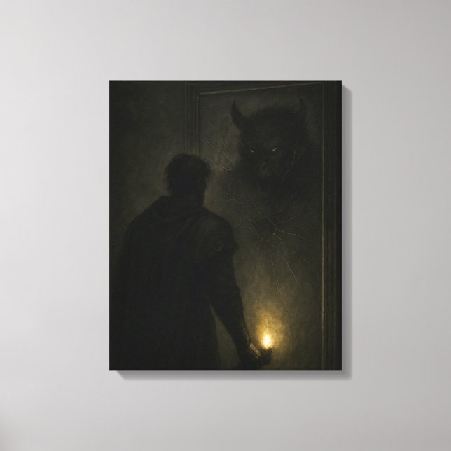 Fienden Inom Mig – Canvas Konsttryck (Framsida)
