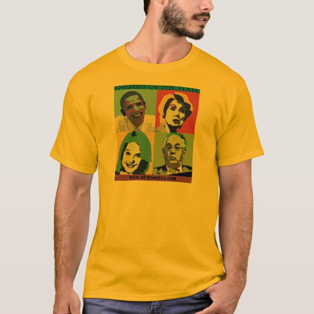 FIENDER AV DET STATLIGT TEE SHIRT (Framsida)