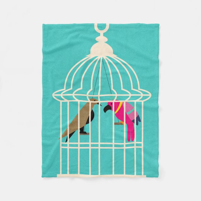 Fiender i samma hus fleecefilt (Framsidan)