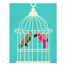 Fiender i samma hus fototryck