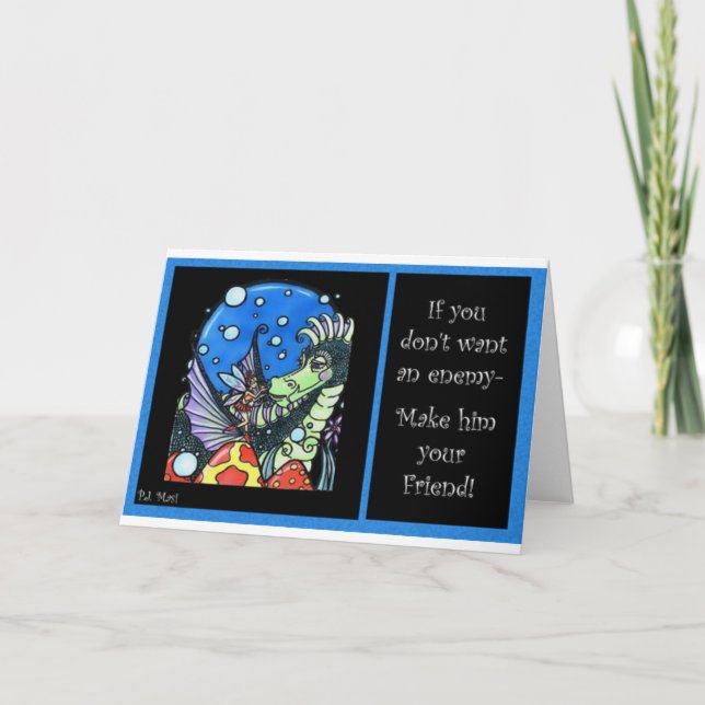 Fiender och vänner kort (Framsida)