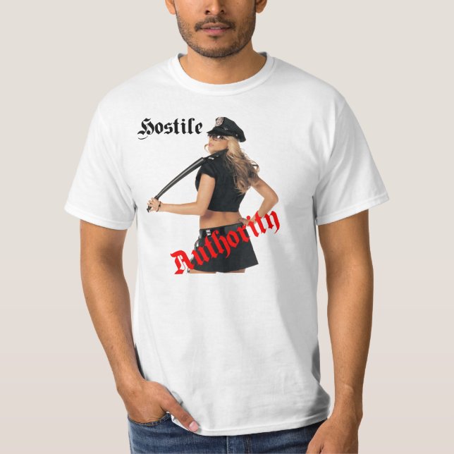 Fientlig handelsresande tee shirt (Framsida)