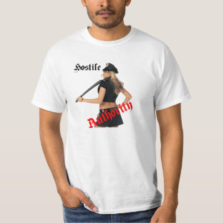 Fientligt ta över tee shirt