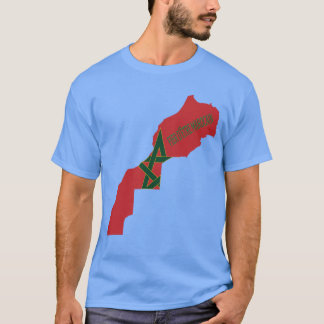 fier d'etre marocain t shirt