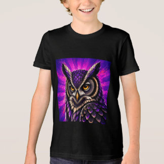Fierc Owl Vintage Wildlife T Shirt