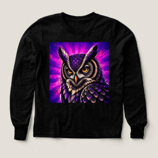 Fierc Owl Vintage Wildlife T Shirt