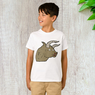 Fierce Arg Bull Head Rustic Vild Animal T Shirt