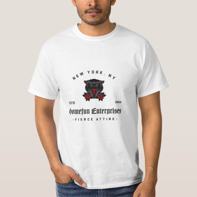 Fierce Attire T Shirt (Framsida)