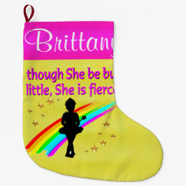 FIERCE BALLERINA PERSONLIG CHRISTMAS STOCKAR STOR JULSTRUMPA