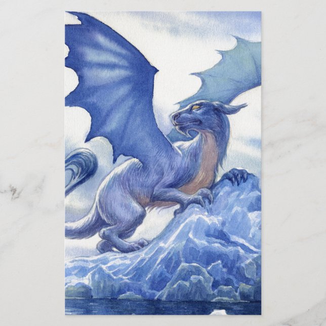 Fierce Blue Dragon (Framsida)