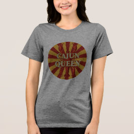 Fierce Cajun Queen Kräftor T-Shirt! ⚜️ 🦞 T Shirt