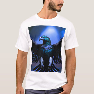Fierce Crystal Eagle – Wild Spirit Canvas Art T Shirt