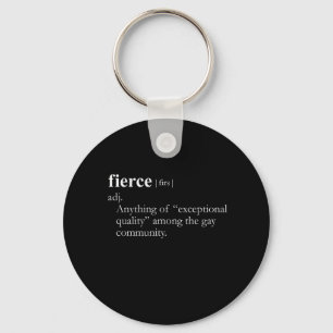 FIERCE (definition) Nyckelring