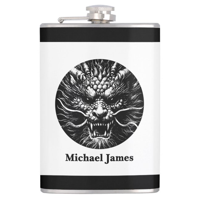 Fierce Dragon Personalized Fickplunta (Framsidan)