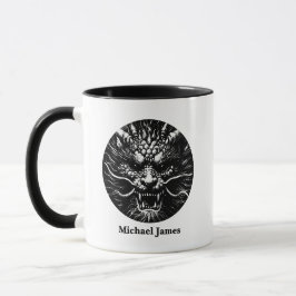 Fierce Dragon Personalized Mugg