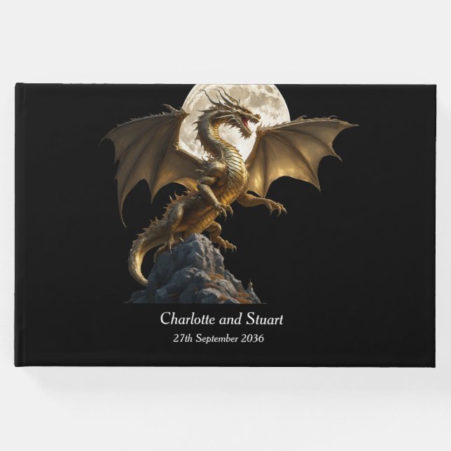 Fierce Dragon Rearing Gästböcker (Framsida)