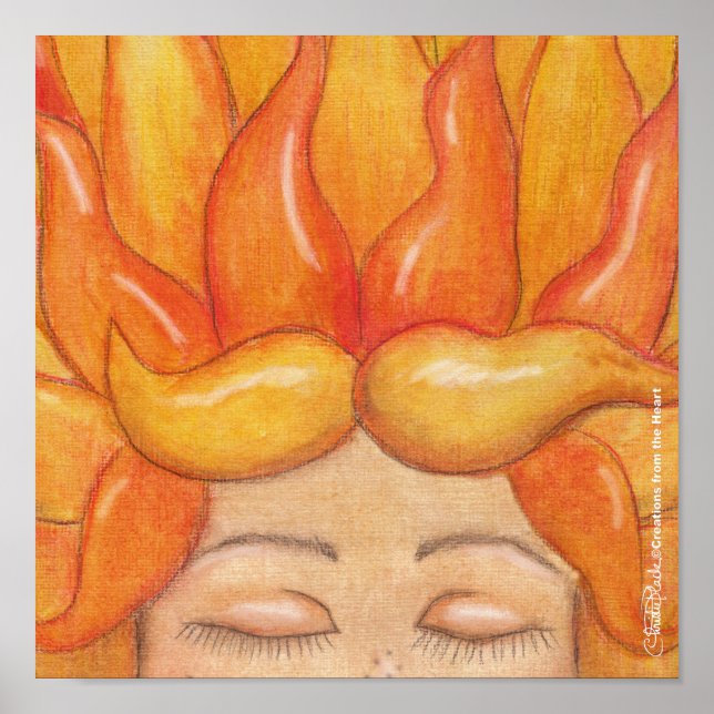 Fierce Dreamer Poster (Framsidan)