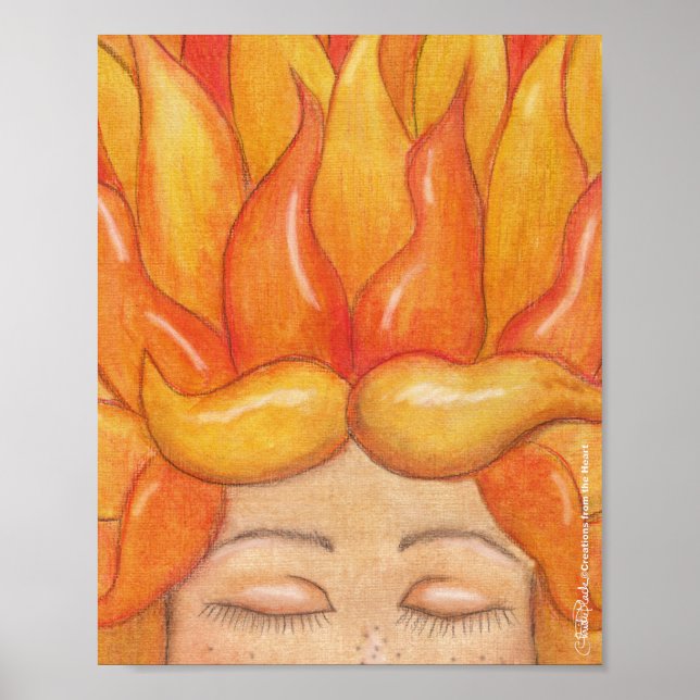 Fierce Dreamer Poster (Framsidan)