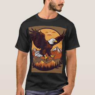 Fierce Eagle Tattoo T-Shirt - Intricittate