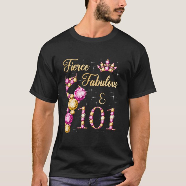 Fierce Fabulous 101 Ballet Dancer Py T Shirt (Framsida)