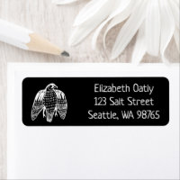 Fierce Falcon Hawk Teckning ANPASSNINGSBAR Mailing