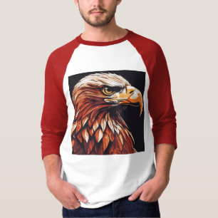 Fierce & Feminine Eagle: djärv Harley-inspirerad T Shirt