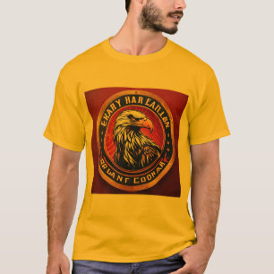 Fierce & Feminine Eagle: djärv Harley-inspirerad T Shirt