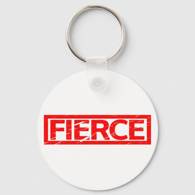 Fierce Frimärke Nyckelring (Framsida)