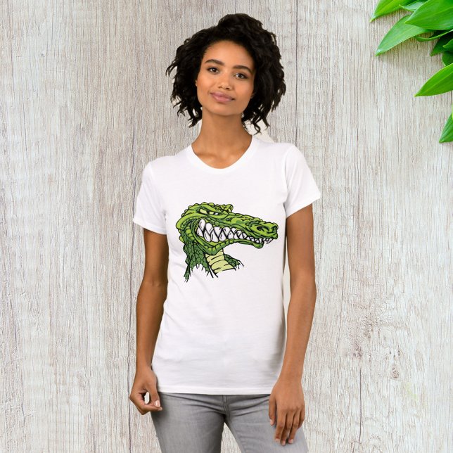 Fierce Gator Womens T-Shirt (Skapare uppladdad)
