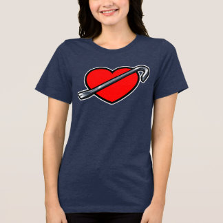 Fierce Heartbreaker Anime Hearts Crowbar Design T Shirt