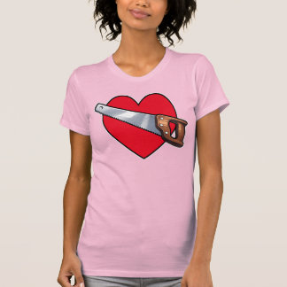 Fierce Heartbreaker Anime Hearts Crowbar Design T Shirt