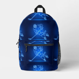 Fierce Hockey Player Backpack