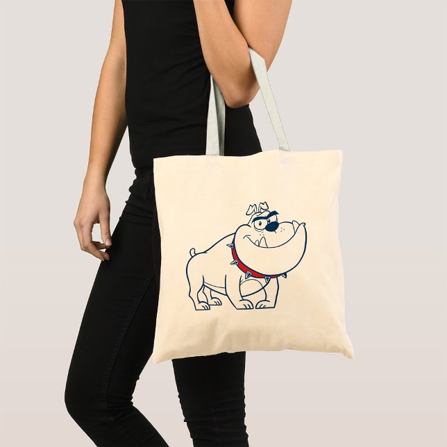Fierce Hund Tote Bag Tygkasse (Skapare uppladdad)