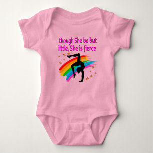 FIERCE LITTLE GYMNASTICS GIRL T-SHIRT