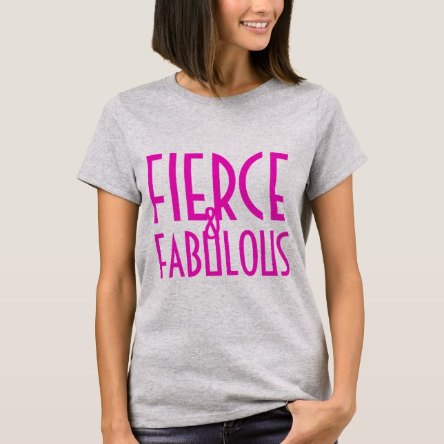 Fierce och Fabuolas T-shirt (Framsida)