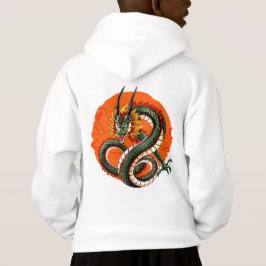 Fierce orange Dragon T Shirt