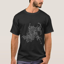 Fierce Oriental Dragon T Shirt