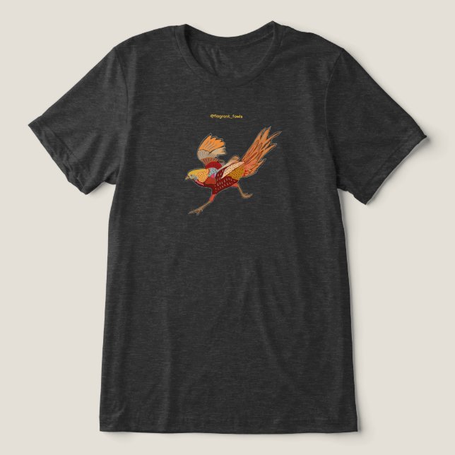 Fierce phoenix t shirt (Design Framsida)