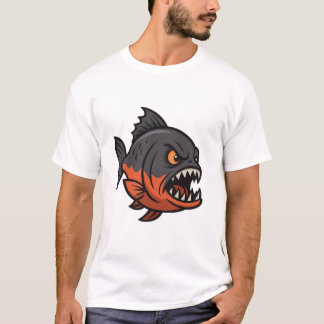 Fierce Piranha T Shirt